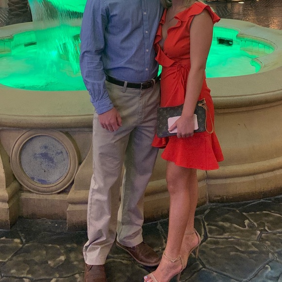 Ruffled cocktail dress - Picture 3 of 3